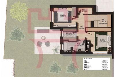 Casă individuală cu 4 camere cu Canalizare în Dâmbul Rotund - 13