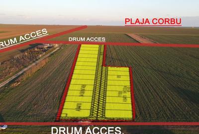 Teren de 250 mp, în Corbu - 2