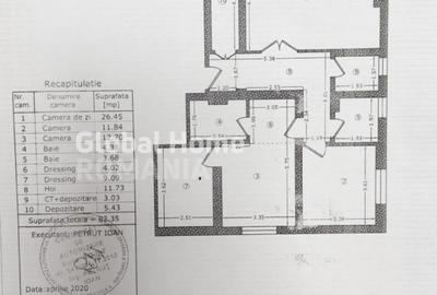 Apartament cu 3 camere decomandat în Crângași - 2