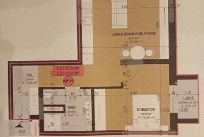 Apartament cu 2 camere în Sânmartin - 8