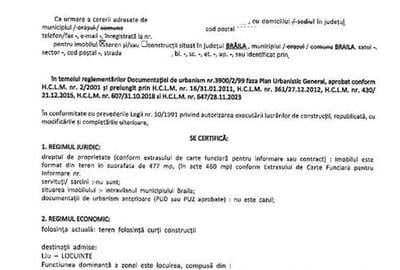 Teren intravilan de 460 mp, în Central - 6