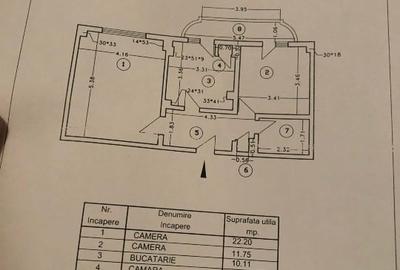 Apartament cu 2 camere decomandat, mobilat în P-ța Muncii - 14