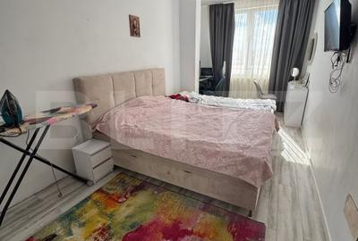Apartament mobilat/utilat - 3 camere, 70 mp, 2 bai, balcon, Zona Auchan Iris - 3