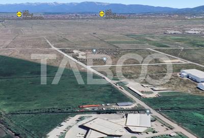 Teren de vanzare in zona Parcului Industrial Sura Mica cu acces camion - 1