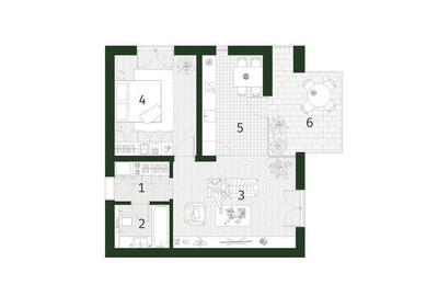 Apartament cu 2 camere în Paleu - 9