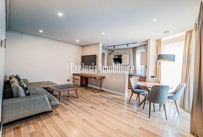Apartament cu 3 camere semidecomandat, mobilat în Universitate