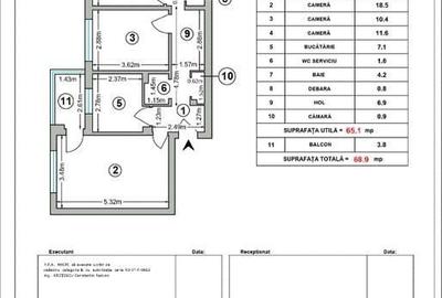 Apartament cu 3 camere decomandat în Gorjului - 8