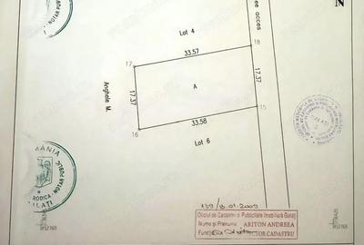 Teren de 580 mp, în Central