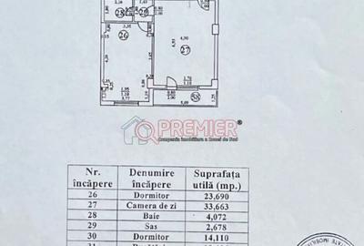 Apartament cu 3 camere decomandat în Eroii Revoluției - 17