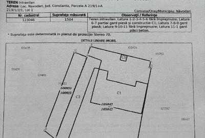 Teren de 1504 mp, în Central - 2