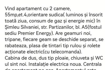 Apartament cu 2 camere decomandat în Central - 1