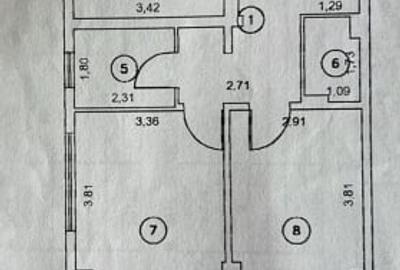 Apartament cu 3 camere decomandat în Calarași 4 - 2