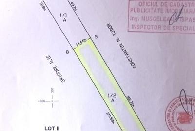 Teren Construcții intravilan de 1486 mp, în Snagov