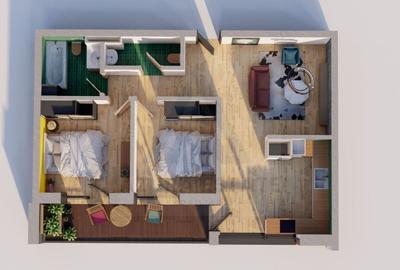 Apartament cu 3 camere decomandat în Central - 12