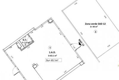 Spa?iu comercial, 65 mp, zona Centrala - 2