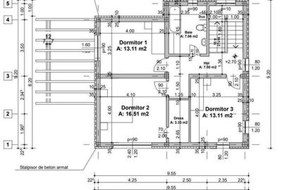 Casă cu 4 camere cu Teren 400 Mp în Tomești - 12