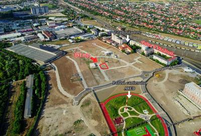 Teren de 391 mp, în Aurel Vlaicu