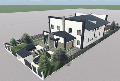 Vila P+1 duplex de vanzare in Vanatori cu utilitati - 32