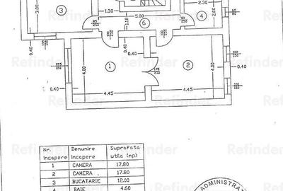 Apartament cu 4 camere în Gara de Nord