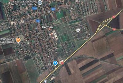 Teren Construcții intravilan de 900 mp, în Hărman