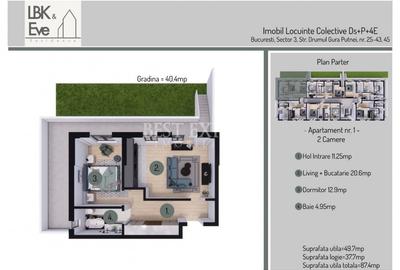 2 Camere cu Terasa si Gradina Finalizat -Mutare rapida - 14
