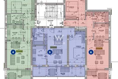 Apartament 2 camere, LA CHEIE, 54 mp, Zona Industriala VEST, Sibiu - 8