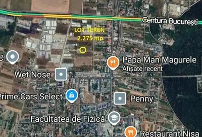 Teren Industrial 2.550 mp Acces Centura Magurele Ilfov - 2