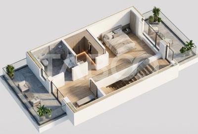 Duplex cu 4 camere cu Canalizare în Gheorgheni - 5