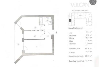 Vanzare Apartament 2 Camere 13 Septembrie  Vulcan Residence - 12