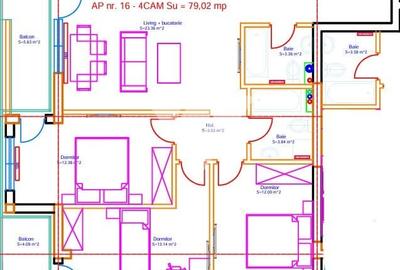 Apartament 4 camere 2 bai etaj 2  zona Lidl Doamna Stanca - 10
