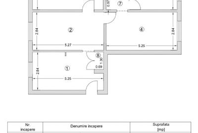 Apartament cu 4 camere decomandat în Sud - 2
