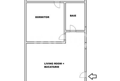 Apartament de vanzare  2 camere cu balcon bloc nou Arhitectilor - 3