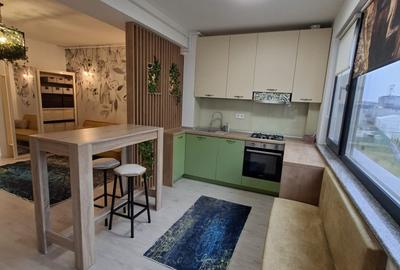 Apartament cu 2 camere semidecomandat, mobilat în Pipera - 7