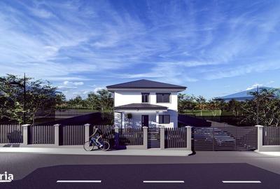 Casă cu 5 camere cu Teren 500 Mp în Miroslava - 2