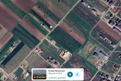 Teren intravilan 2.500 mp cu dublă deschidere – Măgurele, Ilfov