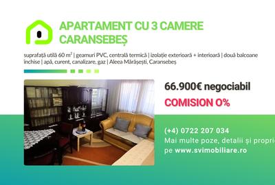 Apartament cu 3 camere în Nord-Est