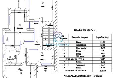 1 Mai, Popisteanu, casa S+P+E+M sup. 521mp 10 camere 3 bai teren 238mp - 25
