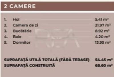 Apartament cu 2 camere decomandat în Universitate - 2