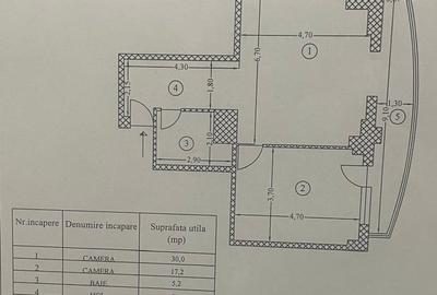 Piata Sudului-strada Cercetatorilor- 2 camere+loc de parcare subteran+boxa - 25
