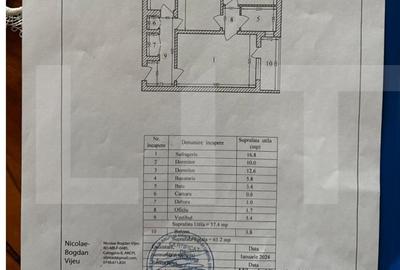 Apartament 3 camere | Etaj 3/10 | Drumul Taberei – langa Parc & Metrou - 11