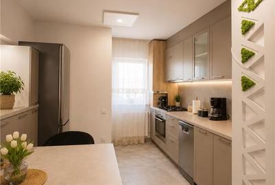 Apartament cu 3 camere decomandat, mobilat în Astra