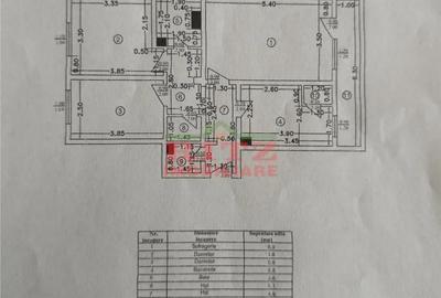 Apartament cu 3 camere decomandat în Orașul de Jos - 1