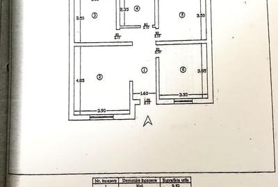 Casă cu 3 camere cu Teren 410 Mp în Miroslava