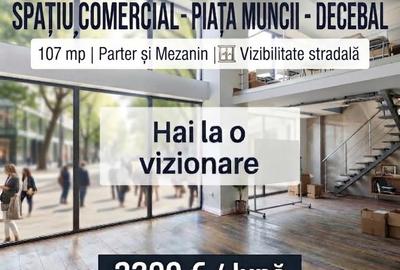 Spațiu comercial, de 107 mp, în Decebal