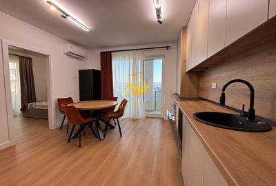 Apartament cu 3 camere semidecomandat, mobilat în Apahida
