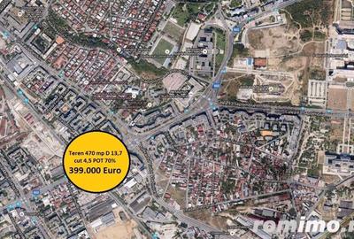 Teren de 470 mp, în 13 Septembrie