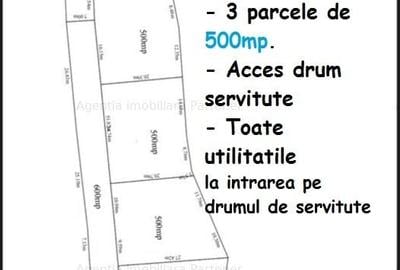 Teren Construcții intravilan de 533 mp, în Trivale - 3