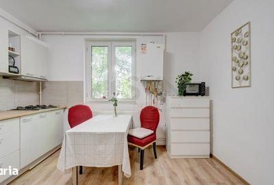 Apartament cu 2 camere, mobilat în Tei - 3