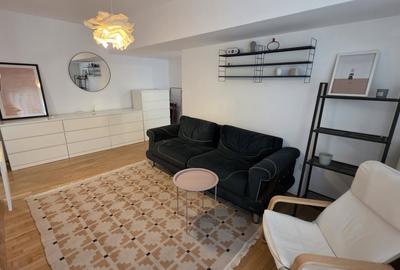 Apartament cu 2 camere semidecomandat, mobilat în Floreasca