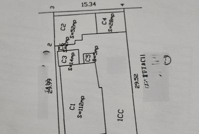 Casă cu 3 camere cu Teren 460 Mp în Central